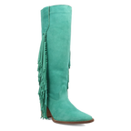 Dingo Twister - Women's Suede Leather Cowgirl Boots