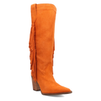 Dingo Twister - Women's Suede Leather Cowgirl Boots