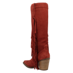 Dingo Twister - Women's Suede Leather Cowgirl Boots