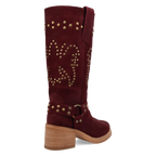 Dingo Troubadour - Women's Suede Leather Cowgirl Boots