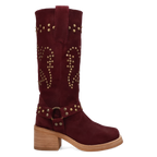 Dingo Troubadour - Women's Suede Leather Cowgirl Boots