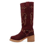 Dingo Troubadour - Women's Suede Leather Cowgirl Boots