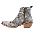 Dan Post Stardust - Women's Denim Cowgirl Booties