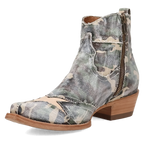 Dan Post Stardust - Women's Denim Cowgirl Booties