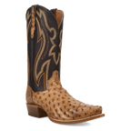 Dan Post Grit - Men's Ostrich Leather Cowboy Boots