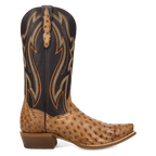 Dan Post Grit - Men's Ostrich Leather Cowboy Boots
