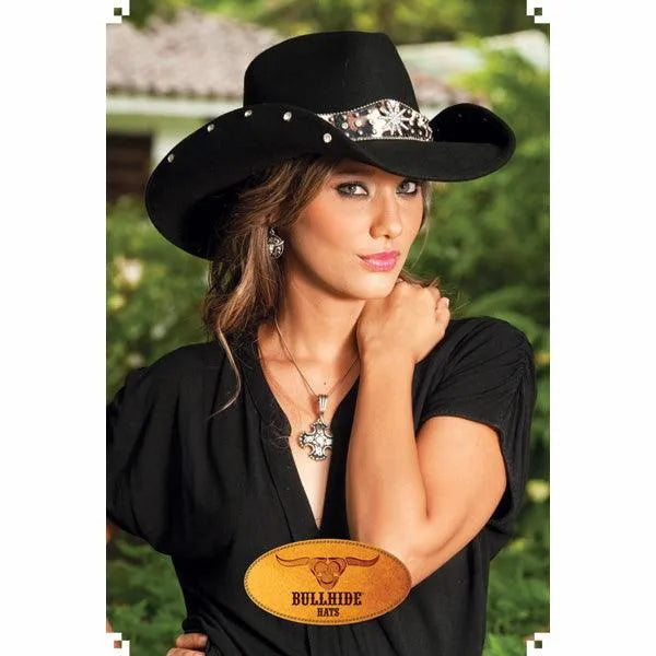 Bullhide Euphoria - Shapeable Wool Felt Cowgirl Hat (Closeout)