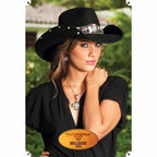 Bullhide Euphoria - Shapeable Wool Felt Cowgirl Hat (Closeout)