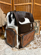 Evangeline Cowhide Backpack #95