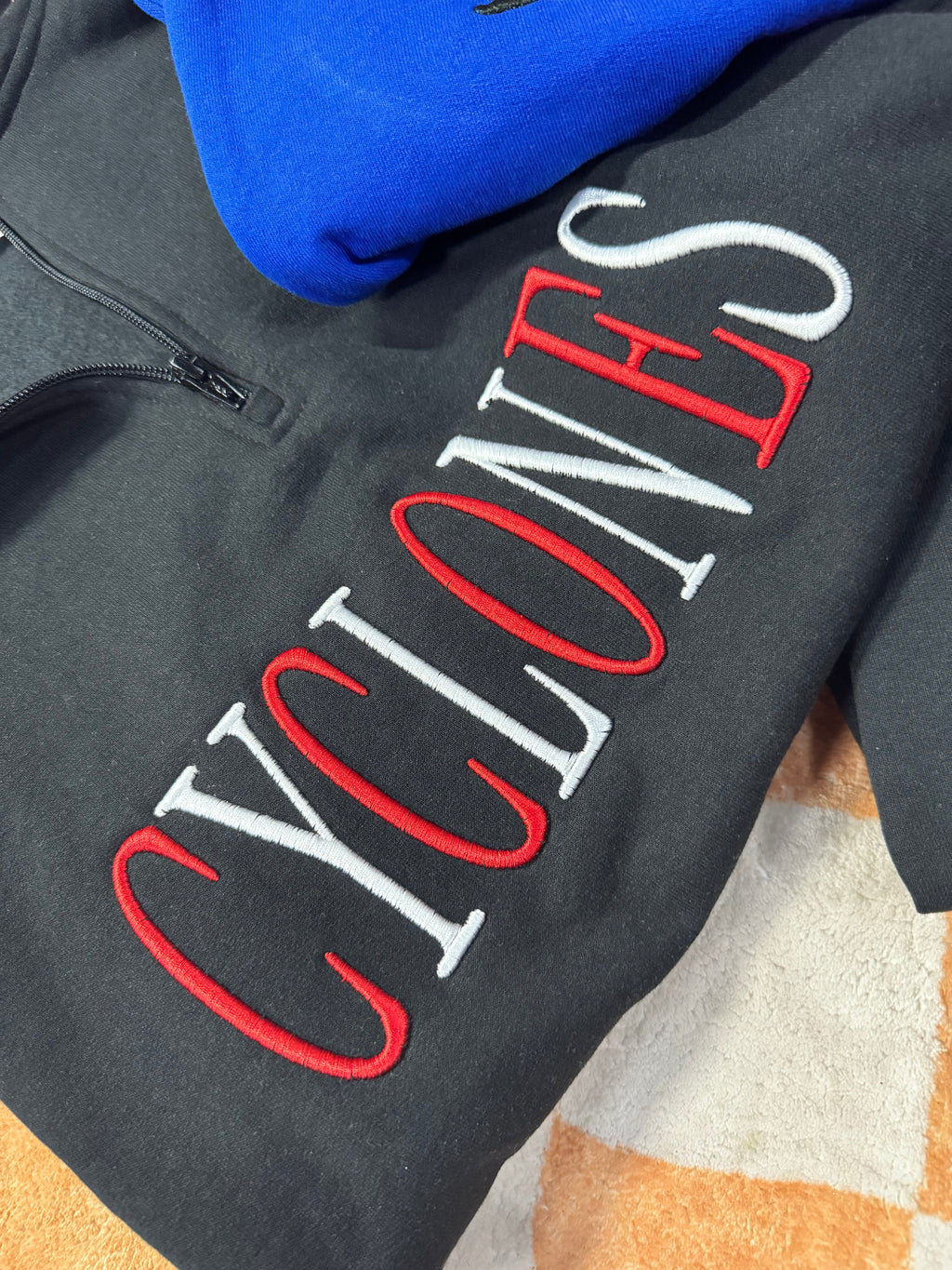 1/4 zip Custom Team/State/Name