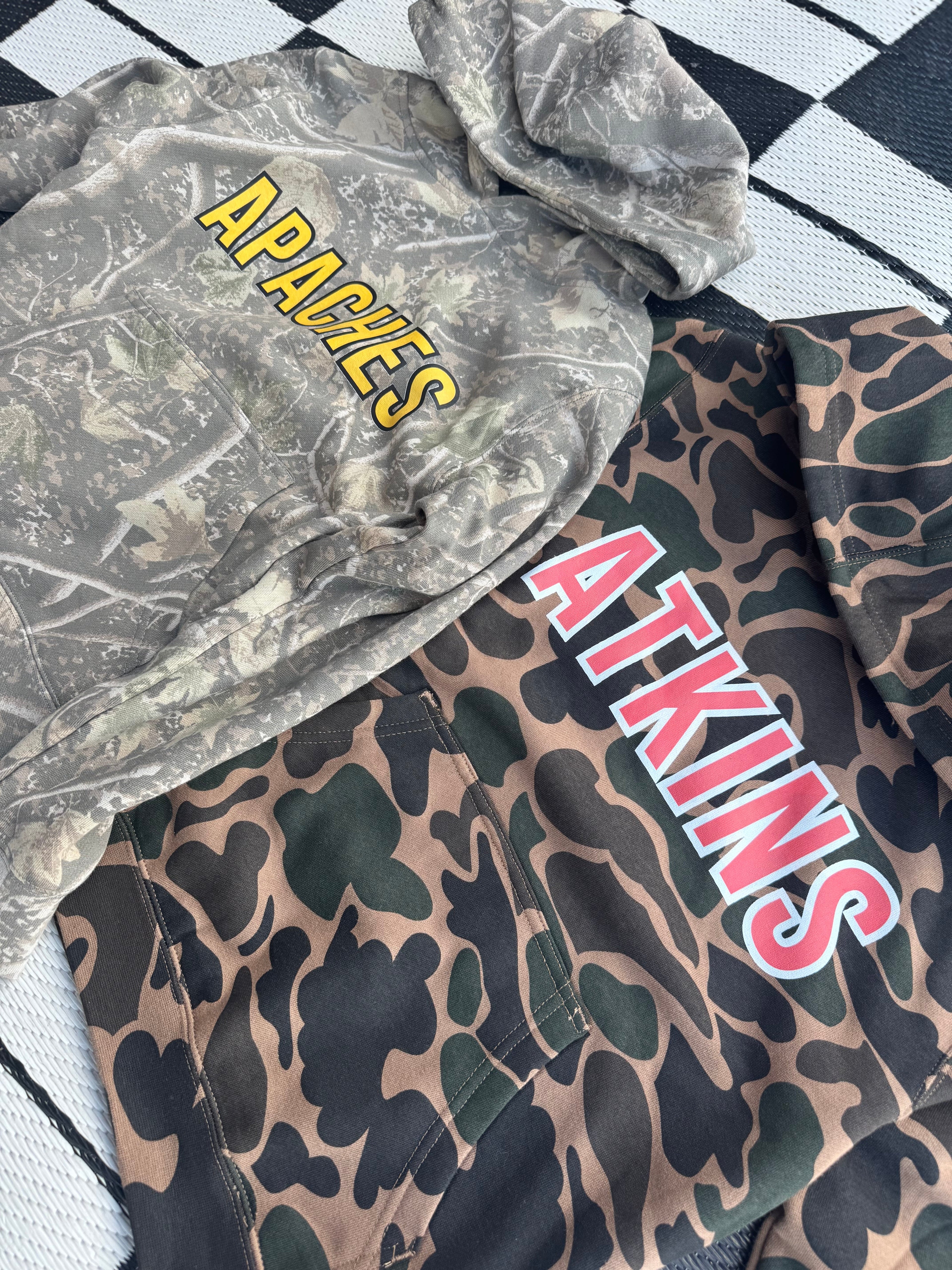 Camo Team Sweatshirt (adult & kids)