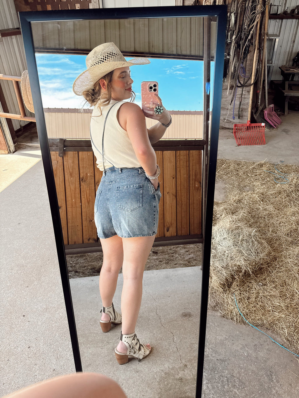The Durango Denim Romper