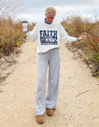 Faith Can Move Mountains Unisex Crewneck