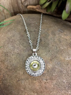 9mm Fire & Ice Long Bullet Necklace