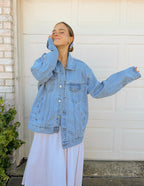 God of Miracles Denim Jacket