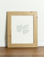 Heart of God Print