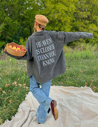 Heaven Is Closer Shacket