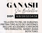Ganash 100% Authentic Colombian Push Up Jeans