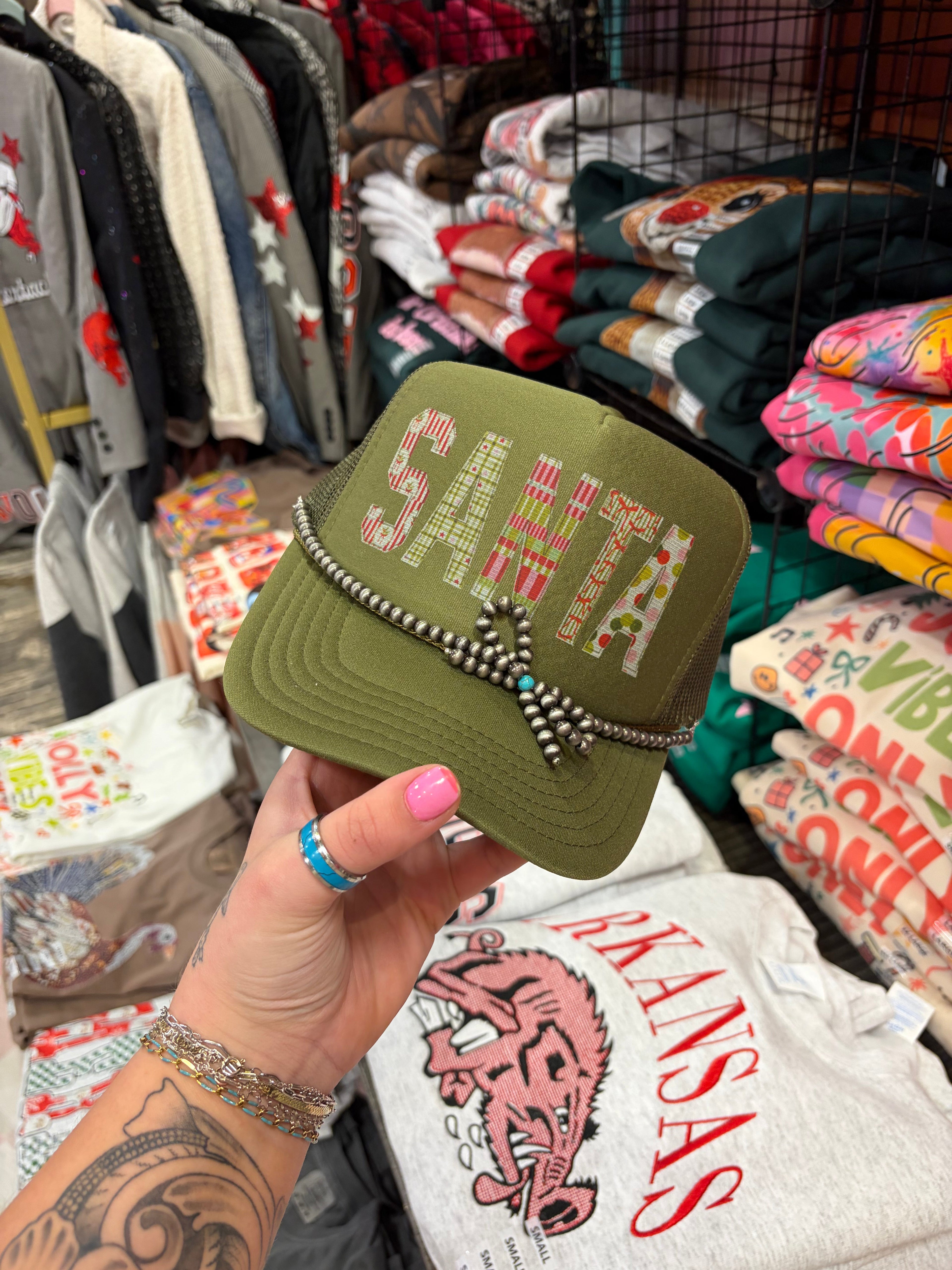 Santa Patchwork Hat