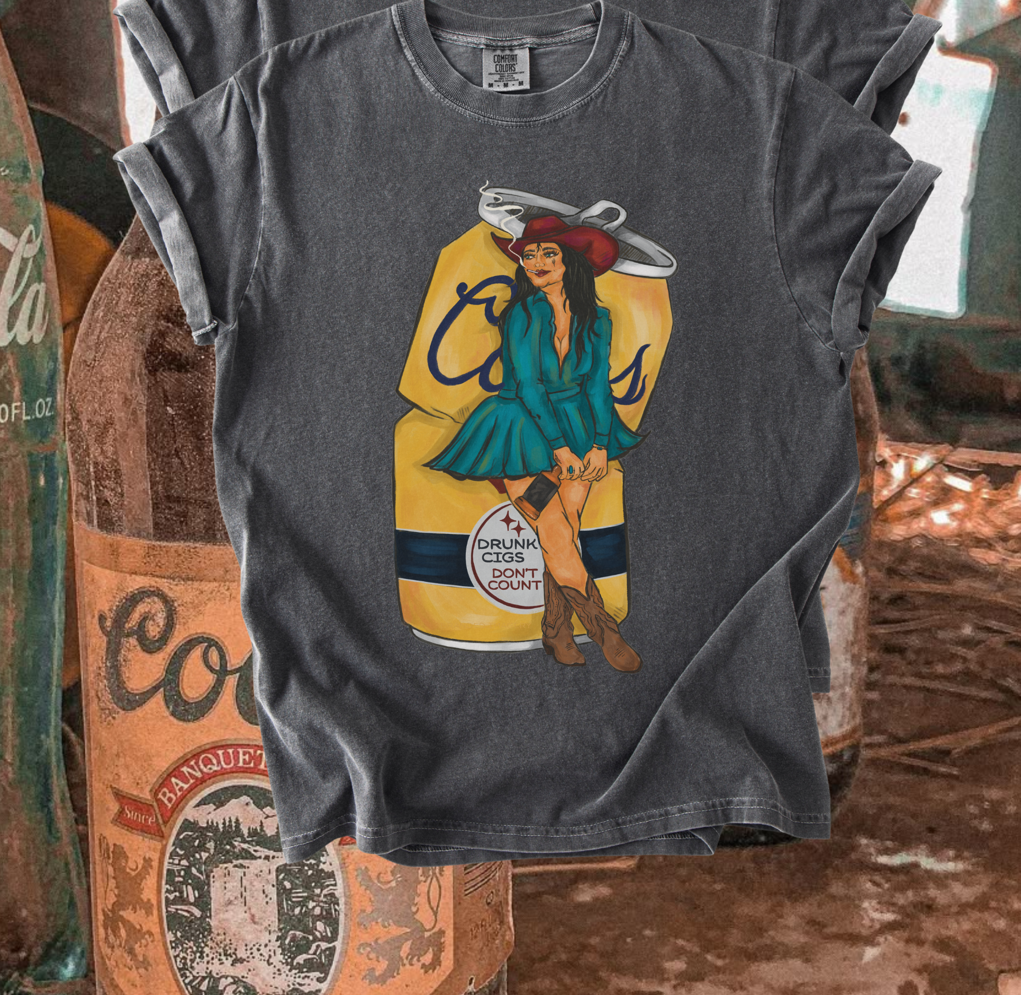 Drunk cigs don’t count tee