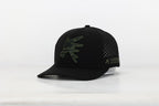 American Antler BLACK Stars and Bars Performance Snapback Hat