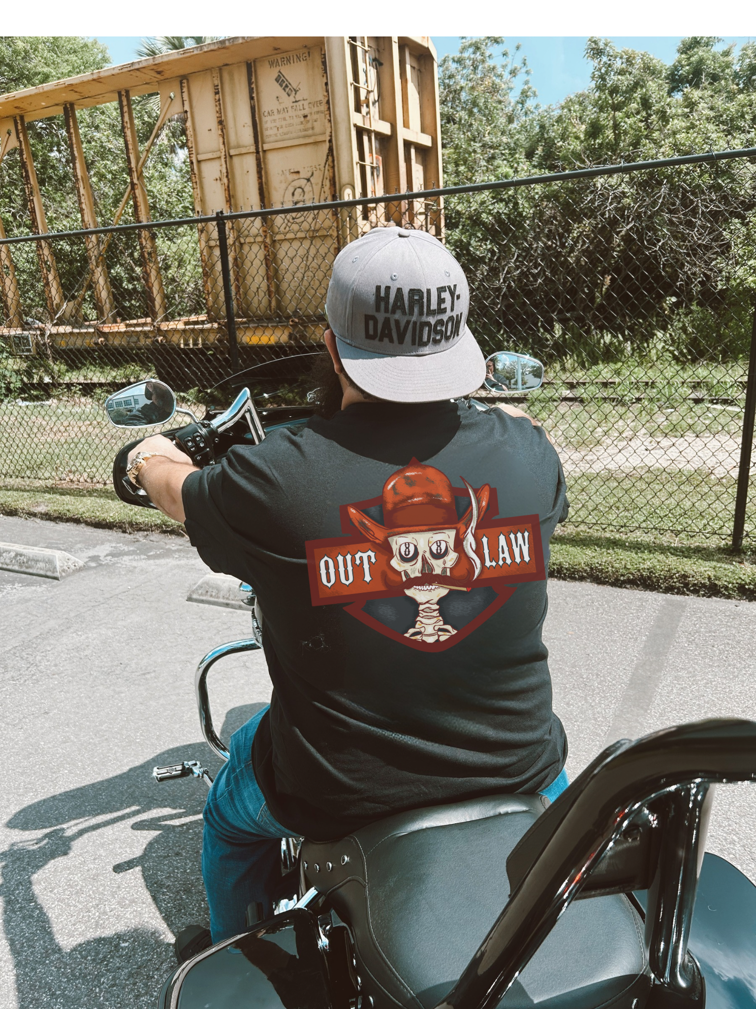 Outlaw cowboy tee