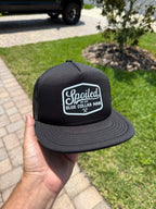 Spoiled by my Blue Collar Man Snapback Trucker