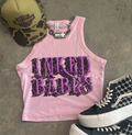 Inked Babes ribbed racer Tank