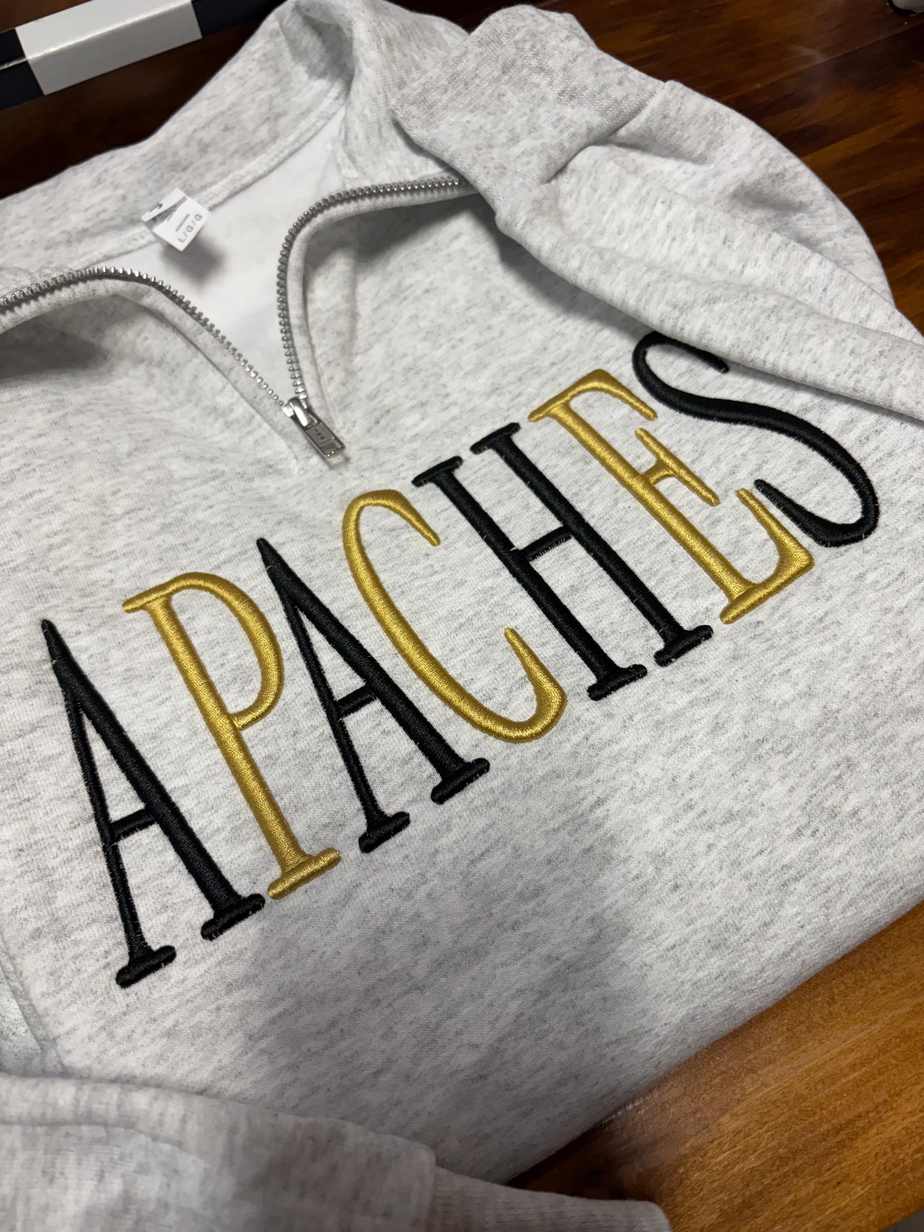 1/4 zip Custom Team/State/Name