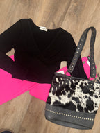 Edgy Cowgirl Cowhide Bag