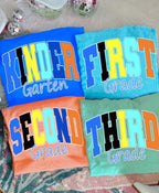 Custom Grade/Name Tee (boy)