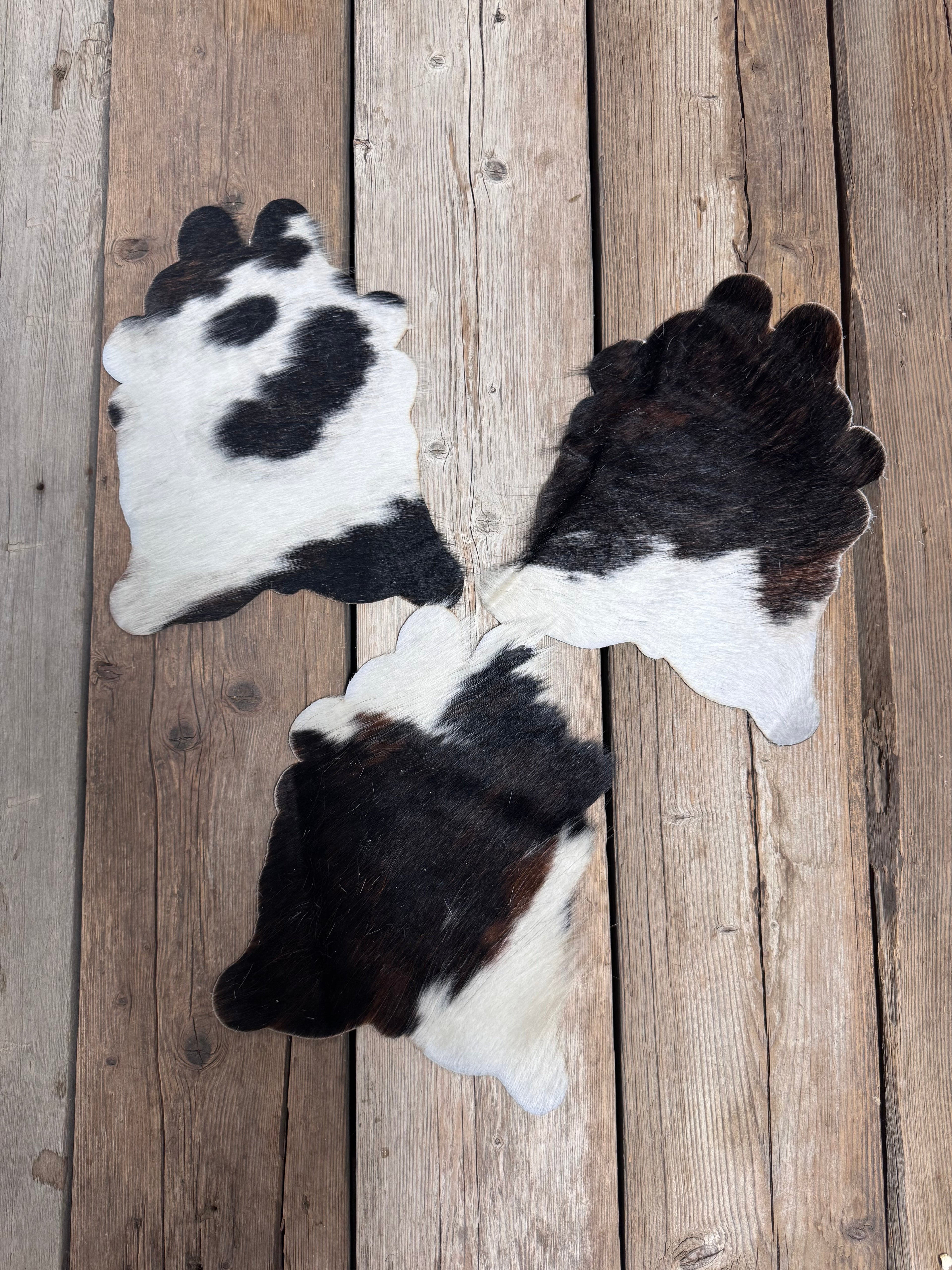 Small Cowhide Cutouts