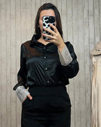 Glitzy Business Top