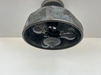 Rustic Metal Farmhouse Ceiling Light With Chain - 8 Sided