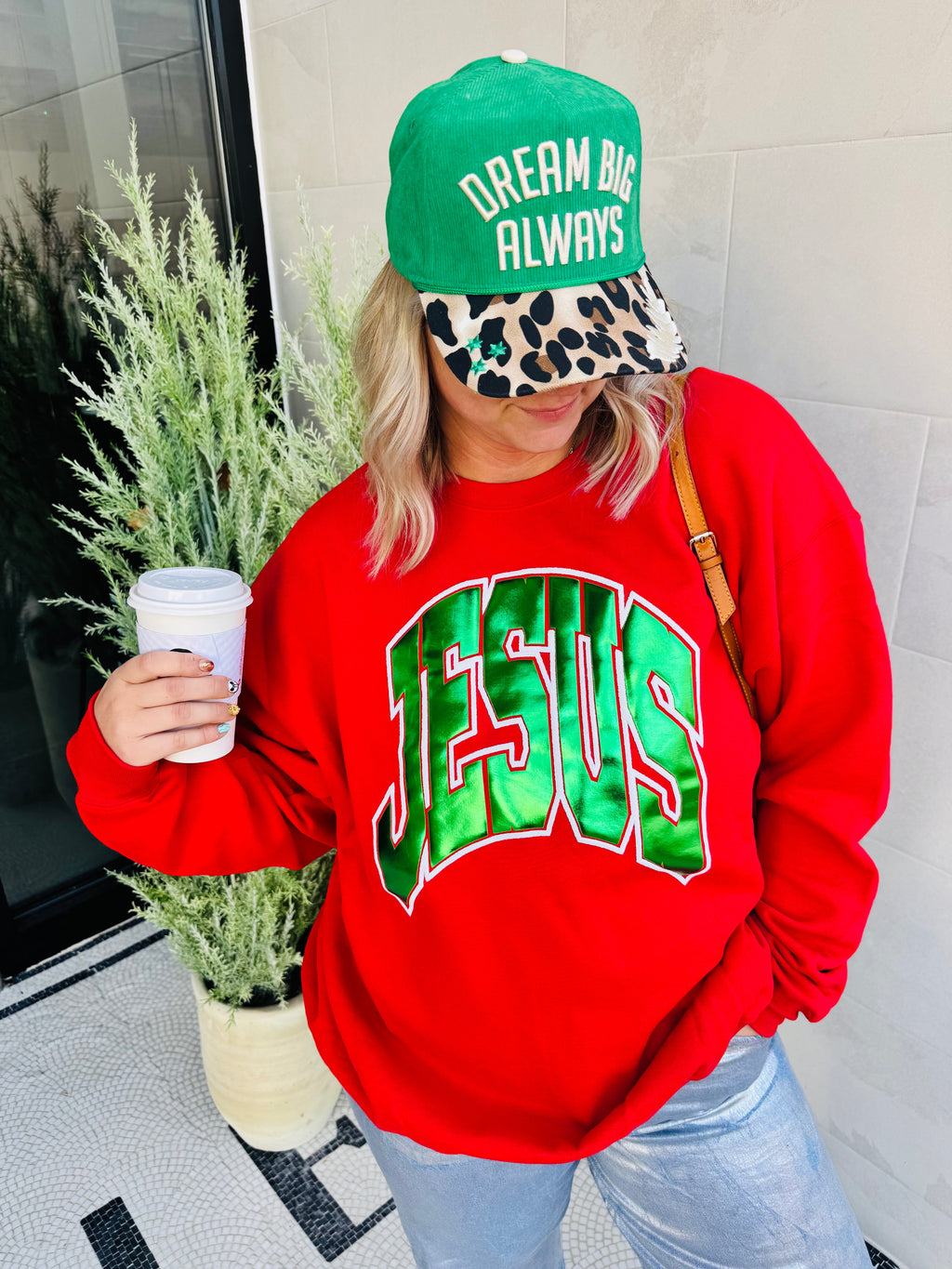 Jesus Puff Sweatshirt or Tee