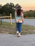 Baha Ranch Retro Pop Western Pop Cowgirl Blazer