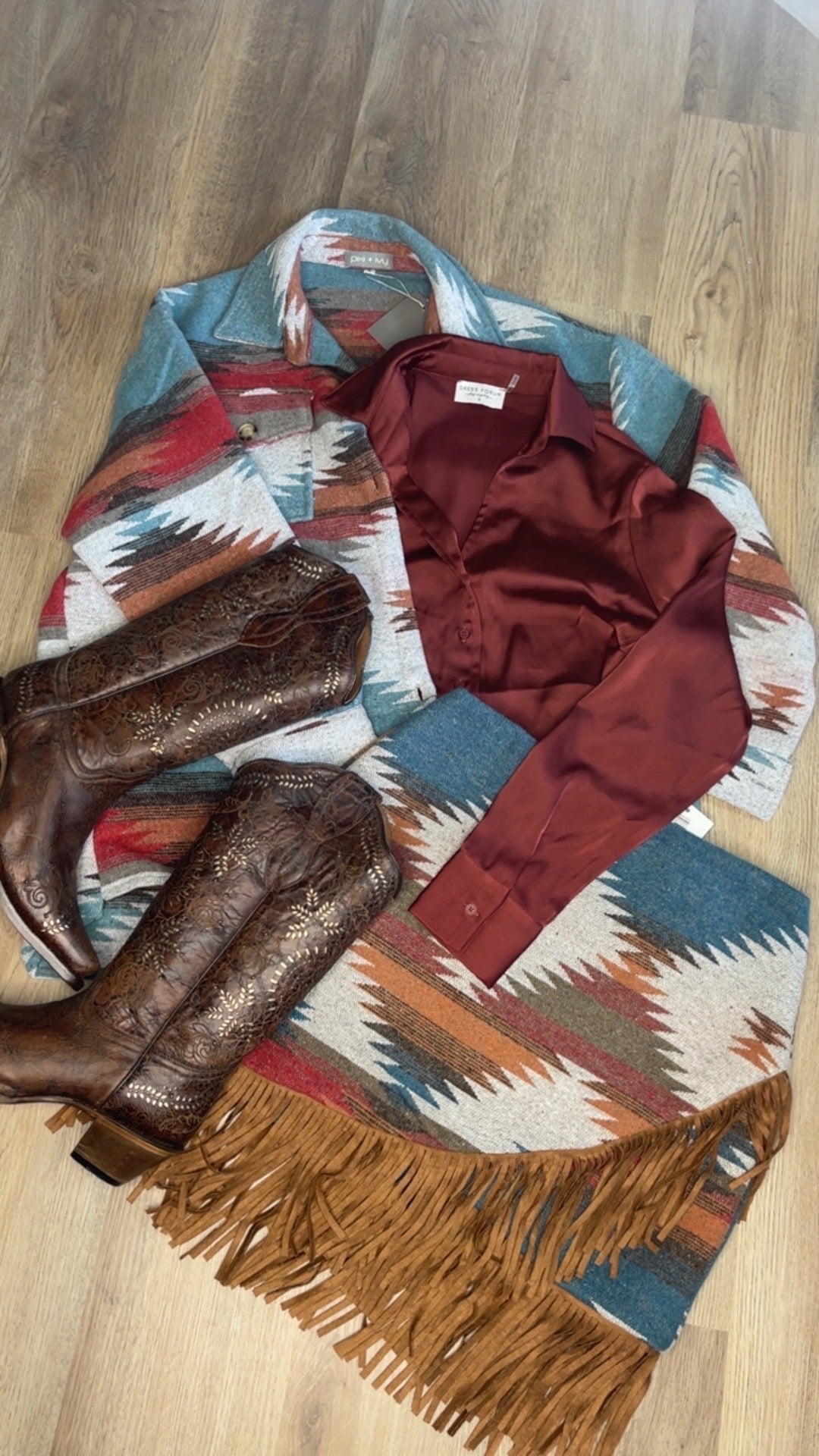 Wrapped Up Wrangler Top