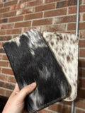 Cowhide With Mirror Wallet