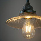 Farmhouse Glass Chandelier