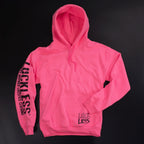 Look Pretty Play Dirty Neon Pink Hoodie