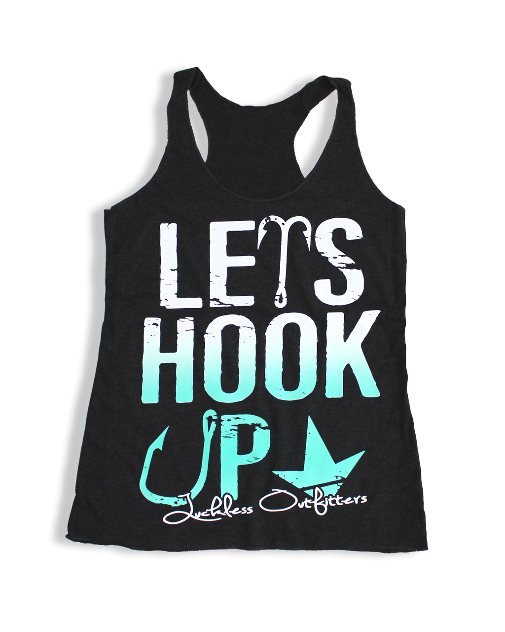 Let's Hook Up Tank | Blue, Pink, Orange