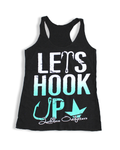 Let's Hook Up Tank | Blue, Pink, Orange
