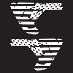 Grunge Flag Vent Decals