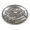 Nocona Carrying The Stars And Stripes - Belt Buckle