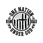 One Nation Cross Window Jeep Graphic