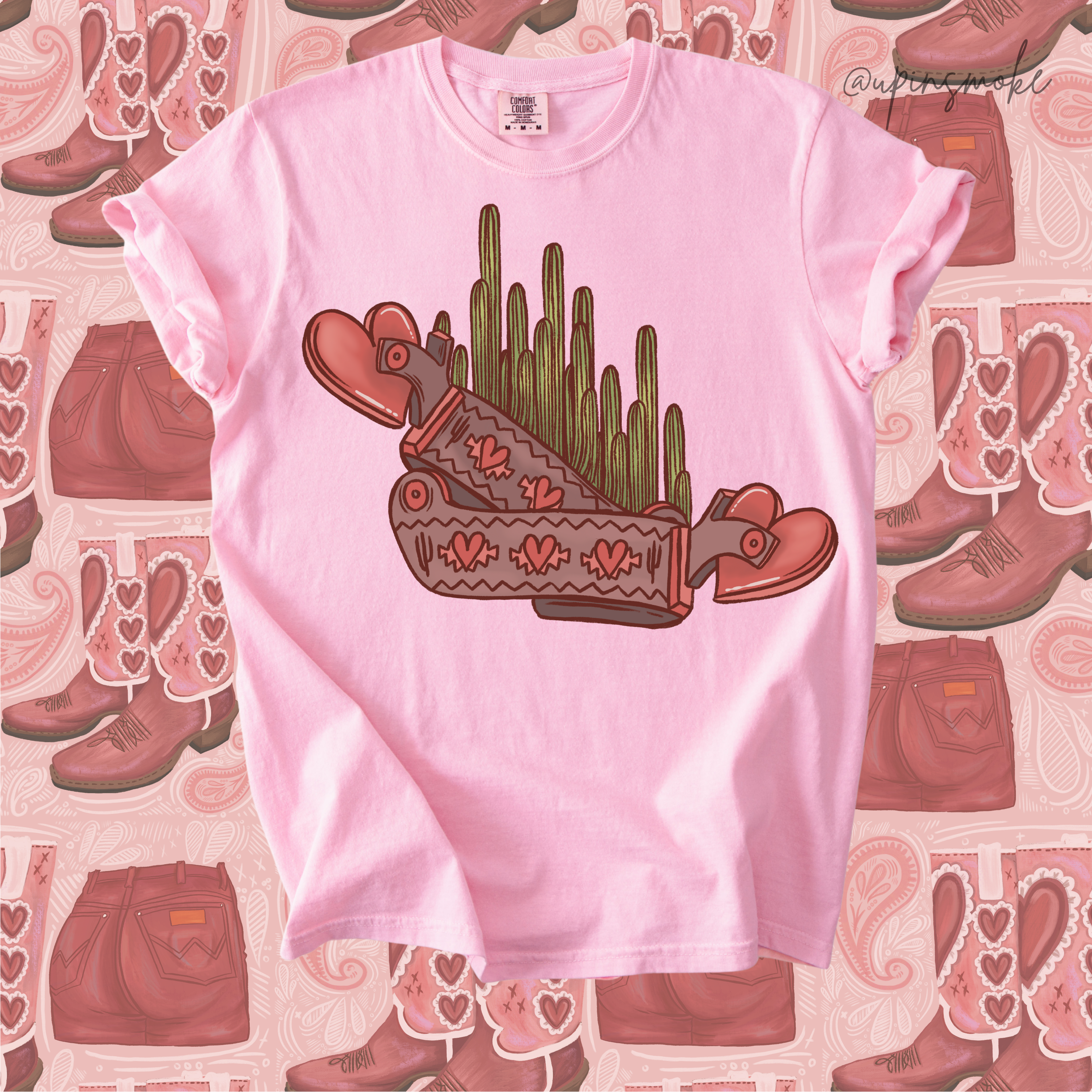 Vday Spurs tee