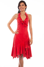 Scully Cantina Halter Top Dress (PSL-054) - Women's Sundress