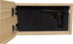American Flag Decorative & Secure Wall-Mounted Gun Cabinet (Red & Blue)