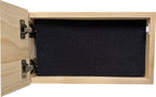 American Flag Try That In A Small Town Decorative and Secure Gun Cabinet (Red and Blue)