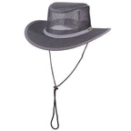 Scala Grand Canyon - Mesh Covered Nylon Australian Outback Hat